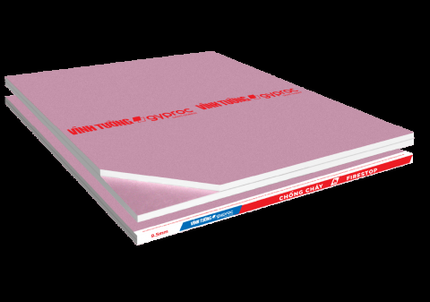 Hinh anh tam thach cao mau hong chong chay va cac thanh phan cau tao